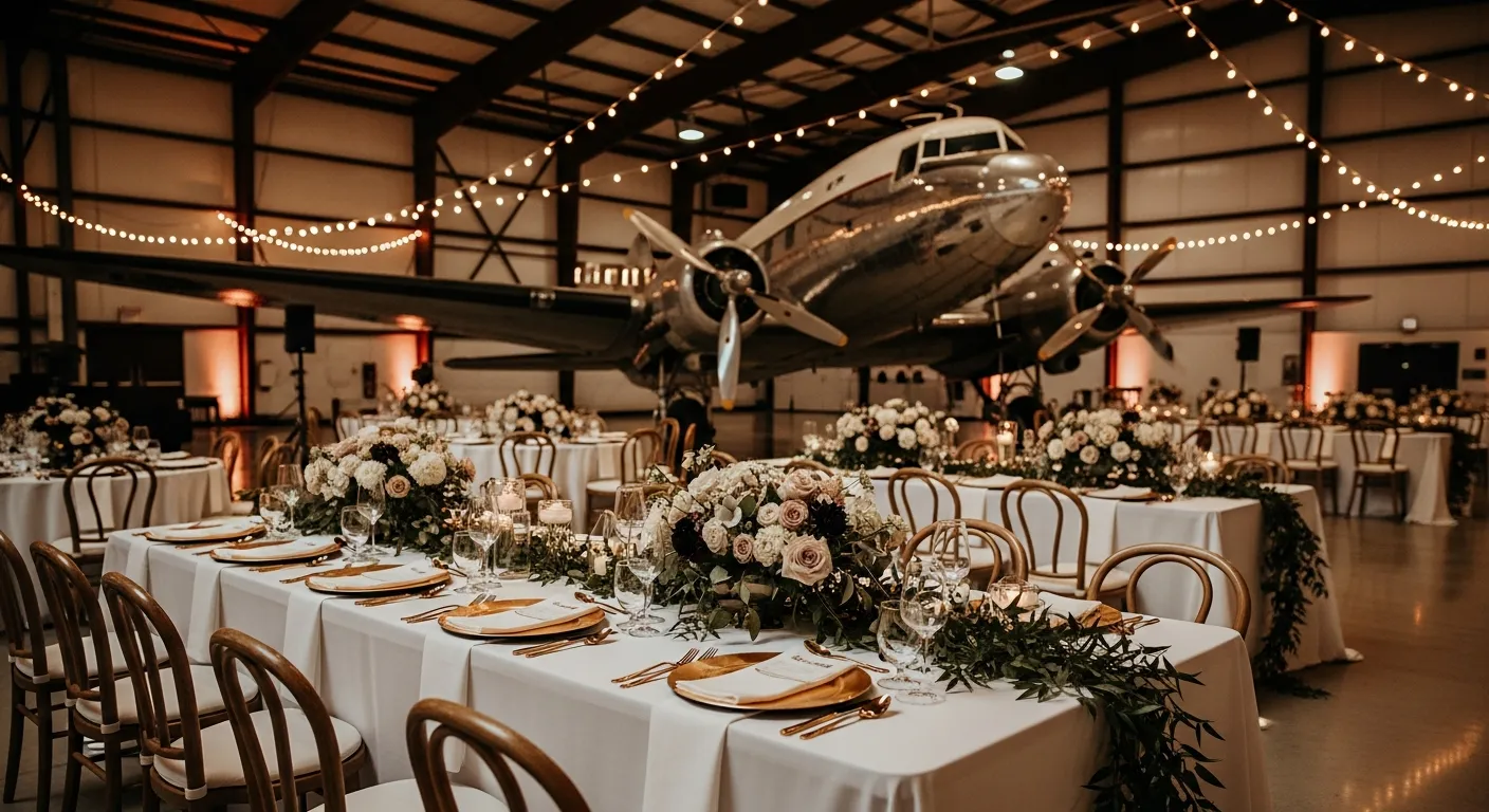 Hangar event space